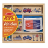 Σφραγίδες ξύλινες Melissa and Doug Μεταφορικά μέσα 12409