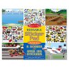 Βιβλίο με αυτοκόλλητα Melissa and Doug οχήματα 14199.