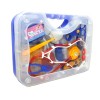 Σετ γιατρού σε μπλε βαλιτσάκι Raya Toys.