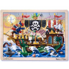 Παζλ ξύλινο Melissa and Doug Πειρατές 48 τεμ 13800