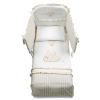 Σετ Κούνιας Italbaby BABY LOVE Pony 4τεμ. 70х130 Ivory με Πάντα Κούνιας, με κέντημα
