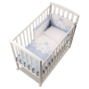 Σετ Κούνιας Italbaby BABY RE Maxi 5 τεμ. 100х130 εκ. Blue με Πάντα Κούνιας