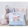 Σετ Κούνιας Kikka Boo Bunnies 6 τεμ, με Πάντα Κούνιας, 70/140 εκ. 