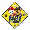 Σήμα αυτοκινήτου SEVEN Paw Patrol BABY ON BOARD.
