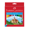 Ξυλομπογιές Faber-Castell Castle 24 χρωμάτων.