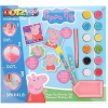 Δημιουργικό σετ Diamond Dotz Peppa Pig Φτιάξτο μόνος σου, φωτογραφίες, βραχιόλια και αυτοκόλλητα με παιδική διαμαντένια ταπισερί.