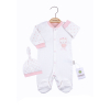 Σετ CICCIM BABY 2 τεμ. Καρδούλες Ροζ Μέγεθος 62-80 εκ. 4596