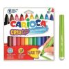 Μαρκαδόροι CARIOCA Creatip Maxi, 10 χρωμάτων.