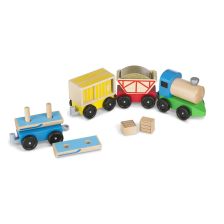 Εμπορικό τρένο ξύλινο Melissa and Doug 10705