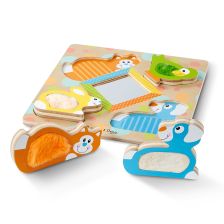 Παζλ ξύλινο Melissa and Doug με καθρέπτη 11898