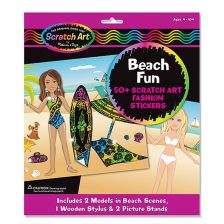 Ξυστά αυτοκόλλητα Ντύσε με Melissa and Doug 15864