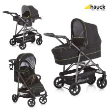 Παιδικό καροτσάκι HAUCK Rapid 4 Plus Trio set Caviar/Neon yellow