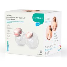 Διπλή ηλεκτρική αντλία για το μητρικό γάλα BabyOno Get Ready Twinny, 1002.