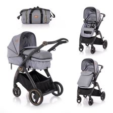 Καρότσι μωρού  Lorelli ADRIA Grey
