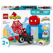 Κατασκευές LEGO Duplo Η περιπέτεια της μοτοσικλέτας του Spidey, 10424.