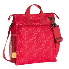 Τσάντα καροτσιού Lassig Casual Buggy Reflective Star Red 1107001602