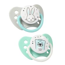 Πιπίλα σιλικόνης ανατομική Babyono 2τεμ. NATURAL NURSING.0-3μ. 1226/01