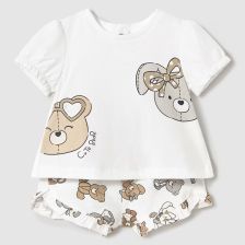 Βρεφικό σετ Mayoral μπλούζα και κοντό παντελονάκι, 2 τεμαχίων, 2-12 μηνών, 1256.