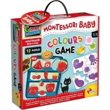 Εκπαιδευτικό παιχνίδι Lisciani Montessori Baby Colour Game.