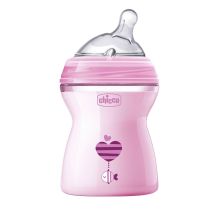 Μπιμπερό σιλικόνης, 250 ml. NF ΚΟΡΙΤΣΙ CHICCO 0242.