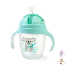 Κύπελλο που δεν χύνεται BabyOno Be Active Sippy Cup, με καλαμάκι, 240 ml.