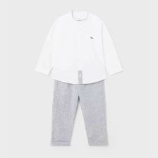 Παιδικό σετ Mayoral πουκάμισο με παντελόνι, 1555.