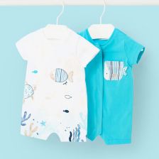 Βρεφικό σετ Mayoral Ολόσωμες φόρμες 2 τεμαχίων, 1728.