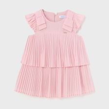 Παιδικό επίσημο φόρεμα Mayoral με πλισέ με κορδέλες, 1911.