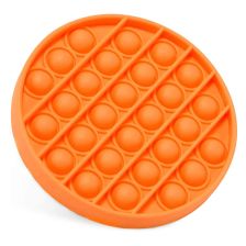 Anti-stress παιχνίδι Pop It Fidget Κύκλος πορτοκαλί