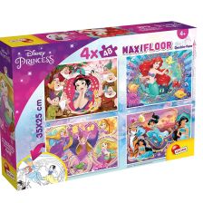 Παζλ Lisciani MAXI FLOOR Disney Πριγκίπισσες 4x48 κομ.