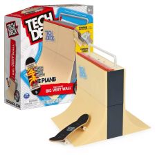 Σετ παιχνιδιού Spin Master Tech Deck X-Connect ράμπα και ταστιέρα, BIG VERT WALL & PLANB.