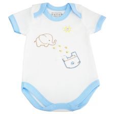 Φορμάκι βρεφικό Κοντομάνικο AZARIA 613103 Μεγέθη 62-74 εκ.