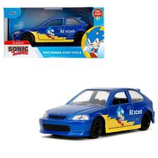 Μεταλλικό αυτοκινητάκι Jada Toys Sonic 1997 Honda Civic Type-R 1:32.