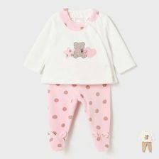 Βρεφικό σετ Mayoral Μπλούζα με παντελονάκι, 2503.