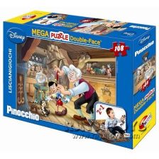 Παιδικό παζλ Lisciani Disney Pinocchio 108κομ. 31849