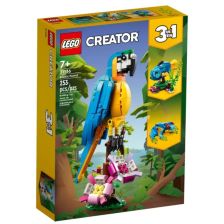 Κατασκευές LEGO Creator Εξωτικός παπαγάλος 3 σε 1, 31136.