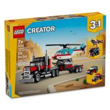 Κατασκευές LEGO Creator Πλατφόρμα φορτηγού και ελικόπτερο, 31146.