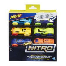 Σετ αυτοκινητάκια Hasbro Nerf Nitro Refill 6бр C3171
