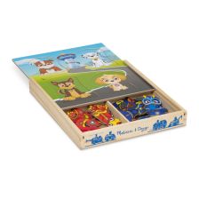 Κουτί με μαγνητικές φιγούρες Paw Patrol Melissa and Doug 33267