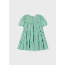 Φόρεμα Mayoral Green Chiffon 7 3926