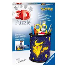 Παζλ 3D Ravensburger Pokemon Pikachu Μολυβοθήκη , 54 τεμαχίων.