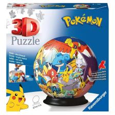 Παζλ 3D Ravensburger Pokemon Μπάλα, 72 τεμαχίων.