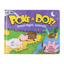 Βιβλίο με κουμπιά Melissa and Doug Good night animals 41343