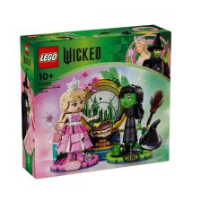 Κατασκευές LEGO Wicked Φιγούρες Glinda και Elphaba.