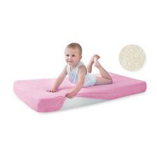 Σεντόνι με λάστιχο χνουδοτό Baby Matex Classic 60x120 εκ. 0290, 01 Λευκό