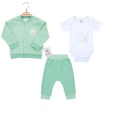 Σετ CICCIM BABY Αρκουδάκι 3 τεμ. Μεγέθη 62-74 εκ. 4556