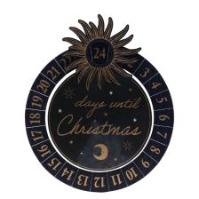 Ξύλινο Χριστουγεννιάτικο ταμπλό για αντίστροφη μέτρηση Widdop Bingham.