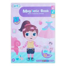 Μαγνητικό βιβλίο Raya Toys Ρούχα για κορίτσι 51 τεμ. 63002