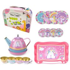 Детски сервиз за чай в куфарче Raya Toys