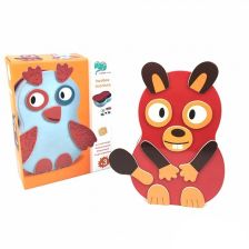 Βιβλίο με μαγνητικά ζώα Raya Toys 8826